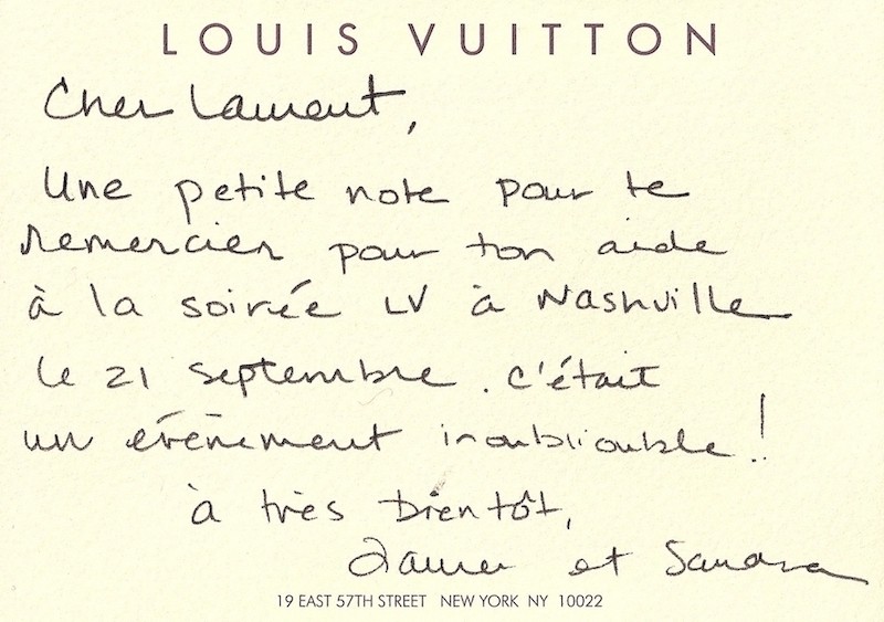 Une recommandation de la maison Louis Vuitton pour un spectacle de magie de luxe par Laurent Beretta
