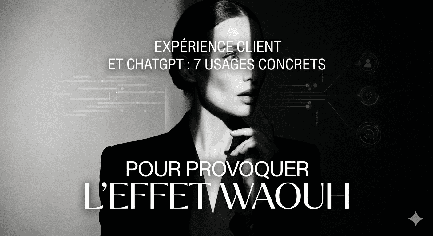Expérience client et ChatGPT : 7 usages concrets pour provoquer l’effet waouh